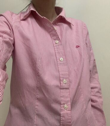 Рубашки и блузы: Benetton, XS (EU 34), цвет - Розовый
