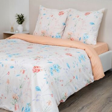 Постельное белье: Комплект постельного белья из чистого хлопка(100% хлопок), созданный