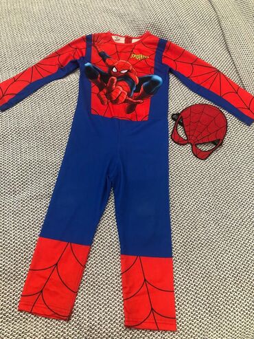 ведро со шваброй: Uşaq geyim dəstləri və kostyumları - Spiderman kostyumu: uzunqol
