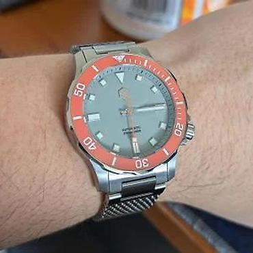 Ručni satovi: San Martin SN085-B - 39.5mm - Siva - Seiko Automatik SN35 — 14