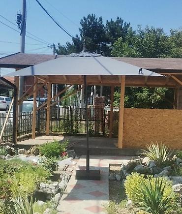 forma ideale bašta: Platneni Suncobran 250x250cm NOVO UV Zastita AKCIJA — 7