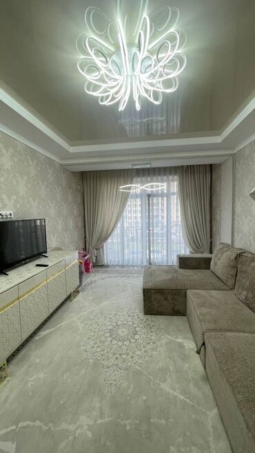 2 комнатная квартира в оше: 2 комнаты, 90 м², Элитка, 2 этаж, Дизайнерский ремонт
