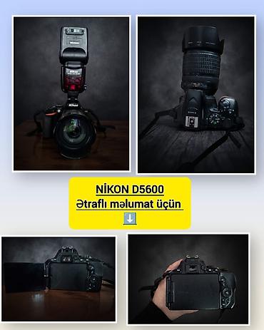elektron dis fircasi: Nikon D5600 fotoaparat dəsti QEYD-ŞƏKİLLƏR REAL OLARAQ ÇƏKİLİB real — 1