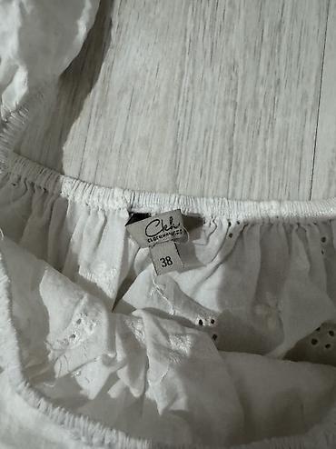 Blouses: Bluza beli vez.Moze da se nosi i sa ramena — 2