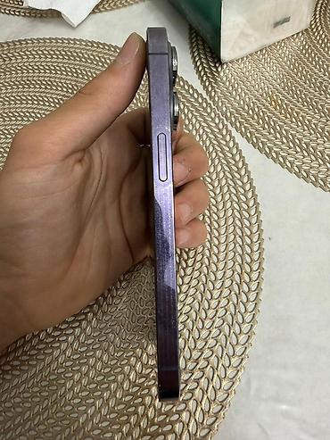 Apple iPhone: IPhone 14 Pro, Б/у, 128 ГБ, Deep Purple, Защитное стекло, Чехол, Коробка — 7