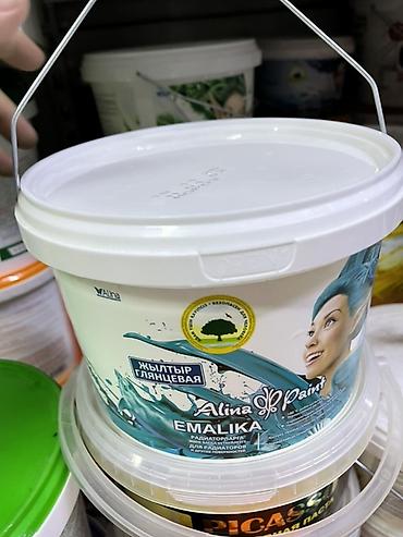 alina paint: Эмаль Alina Paint EMALIKA, глянцевая (жылтыр), для радиаторов и других — 1