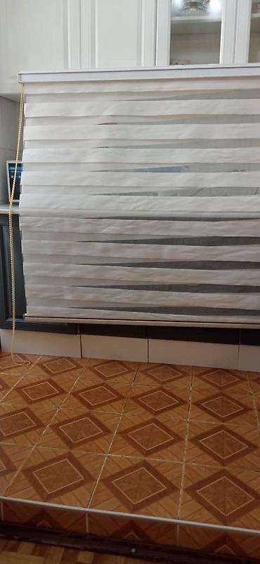 ролл шторы фото день ночь: Рулонные шторы «день‑ночь» (зебра), цвет: белый/молочный с серым — 1