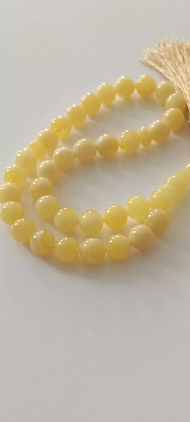 Təsbehlər: Endirim!!! 100% təbii bütöv daş kəhrəba — 13