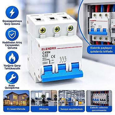 Elektrik avtomat, 3 faza