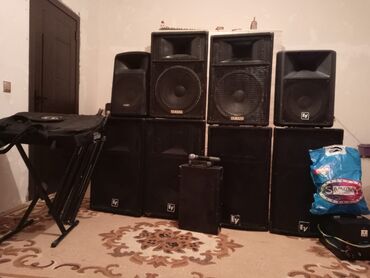 Dinamiklər və kolonkalar: Yamaha Kolonka, Növ - Toy üçün, rəng - Qara — 16