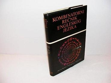 link: Kombinatorni rečnik engleskog jezika Morton BensonIzdavac : NOLIT — 1