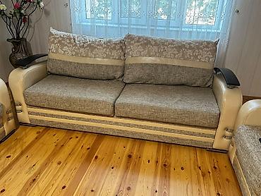 Qonaq otağı üçün yumşaq mebel dəsti - Dəst: 1 ədəd ikiyerli divan
