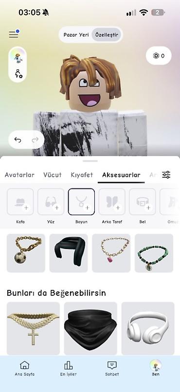 kombi fondital: ROBLOX avatar dizaynı və fərdiləşdirmə xidməti Xidmətin məzmunu: - — 10