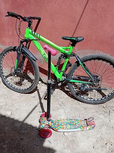 İdman velosipedləri: 80azn Toba dağ velosipedi + uşaq skuter seti Velosiped: - — 1
