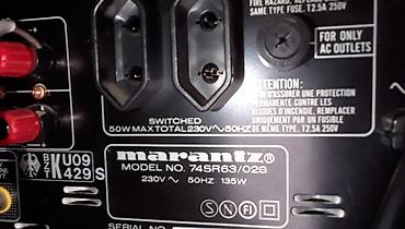 sesguclendirici: Продаётся винтажный стерео усилитель Marantz-74SR63/02B stereo — 2