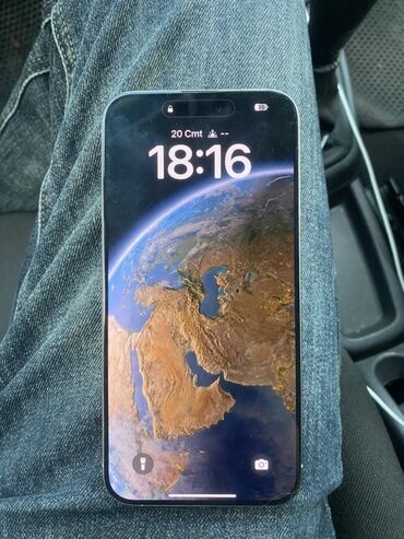 ipone şirvan: IPhone 15 Pro, White Titanium, Qırıq
