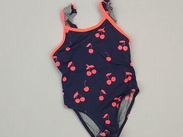 niebieska kamizelka garnitur: One-piece swimsuit, C&A, 3-4 years, 98-104 cm, condition - Very good