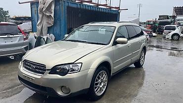 outback: Крыло Переднее левое Subaru, 2003 г., Б/у, Оригинал — 4