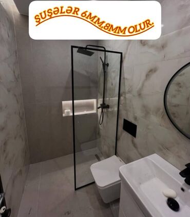 Duş kabinaları, arakəsmələr: Yeni Üstü açıq kabina, Pulsuz çatdırılma -da lalafo.az — 25 Duş kabinaları, arakəsmələr: Yeni Üstü açıq kabina, Pulsuz çatdırılma — 25