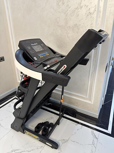 VolksGym qaçış trenajoru - Elektrikli, qatlanan konstruksiya