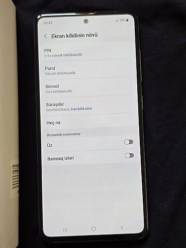 yaddaş kartı: Samsung Galaxy A51, 128 GB, rəng - Ağ, İki sim kartlı — 4