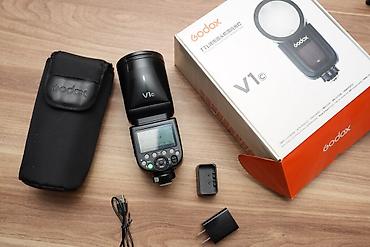 godox mini pioneer 200: Godox V1C TTL Li-ion Round Head Camera Flash – Kit İdeal — 7