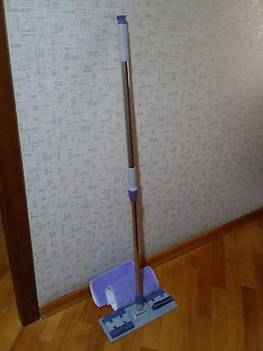 Mikrofiber döşəmə silgisi və fırça dəsti - Teleskopik, paslanmayan