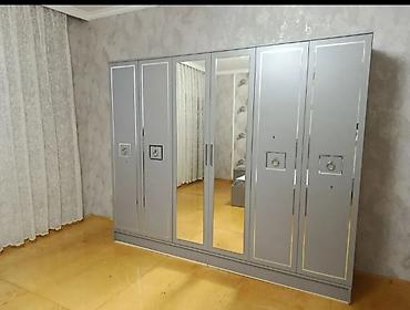 isqaf: Yeni, 6 qapı, Güzgülü, Boz, Açılan, Düz dolab — 1