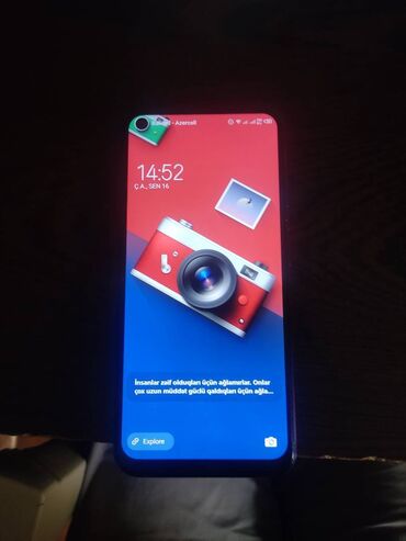 iwdenmiw telfonlar: Tecno Camon 15, 64 GB, rəng - Bənövşəyi
