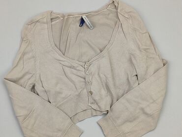 białe t shirty w serek damskie: Knitwear, L (EU 40), condition - Very good