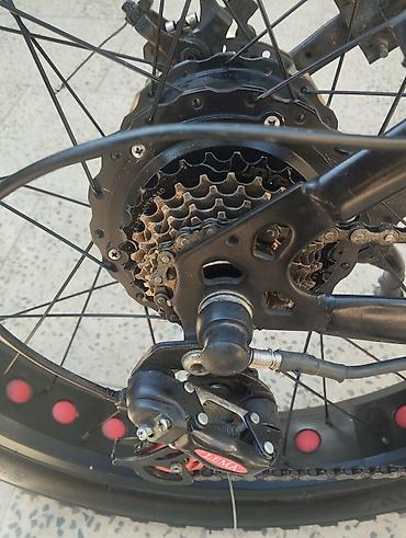 Elektrik velosipedlər: Hərşey qaydasındadı prablem yoxtu Arxa teker teze qoyulub 30 40 km — 5