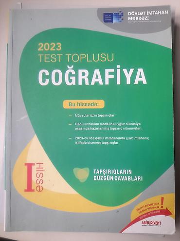 array test bankı pdf: Hər biri yarı qiymətinə Tərkib: - DİM “Coğrafiya” Test Toplusu 2024 — 5