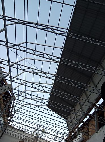 Навесы: Навес, Арочный, Металл, Профнастил, Установка — 7