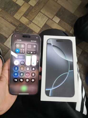 очиститель и увлажнитель воздуха 2 в 1 бишкек: IPhone 16 Pro Max, Б/у, 256 ГБ, White Titanium