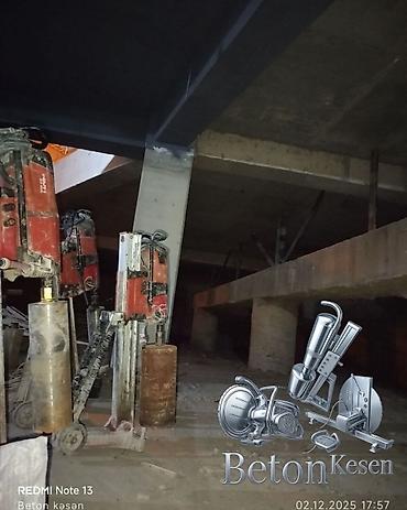Beton işləri: Karotla istənilən qalinliqda və ligerlərin qapi pencərə yerlərinin — 1