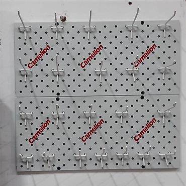 Стеллажи: Панель перфорированная, настенная, для магазина и склада — 5
