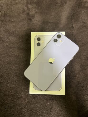 Apple iPhone: IPhone 11, Б/у, 128 ГБ, Старлайт, Чехол, Кабель, Коробка, 73 %