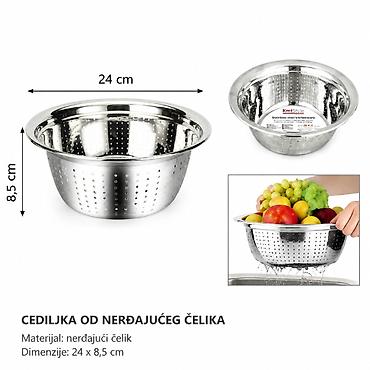 KMT Evropsko sito od pirinča 2406765 Praktično sito/cediljka