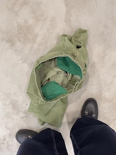 Джинсы: Matcha Denim Jeans — широкие джинсы цвета матча размер M абсолютно — 6