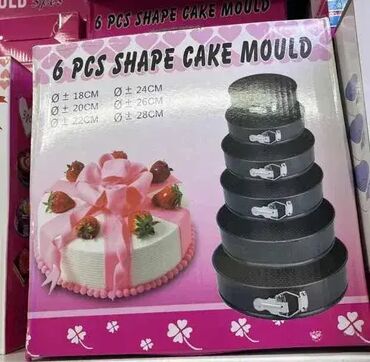 kuca plastike sombor – слике: Kalupi za torte oblik krug 6 komada Kalupi za torte oblik krug 6