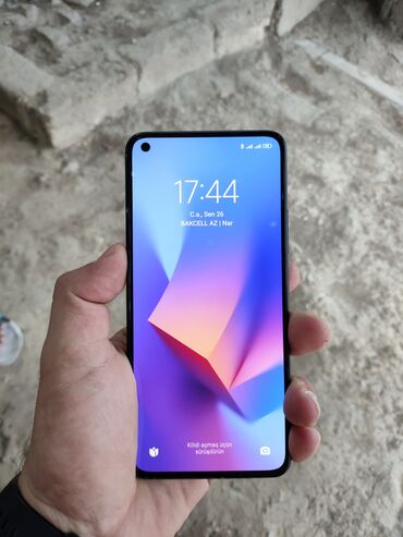 mi 8 lite: Xiaomi Mi 11 Lite, 128 GB, rəng - Göy, 
 Sensor, Barmaq izi, İki sim kartlı