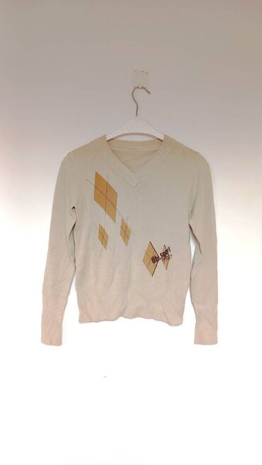 Women's Sweaters, Cardigans: M (EU 38), Polyester, Casual cut, Geometrical