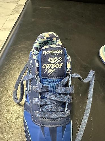 Детская одежда и обувь: Цвет - Голубой Кроссовки, Reebok, Размер: 31, Для мальчиков — 2