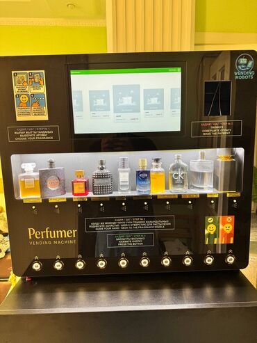 логистическая компания: Вендинговый автомат «Perfumer» для распыления ароматов ✅ Вместимость