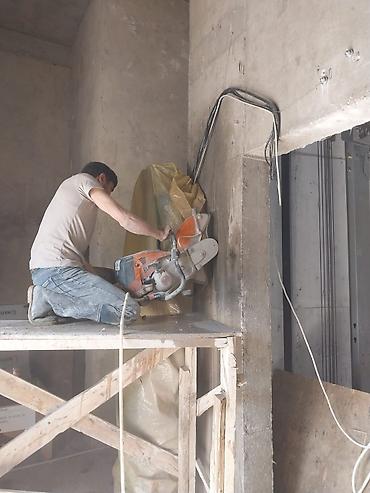 pencere ucun vinil: Beton deşmə və kəsim xidməti - Armaturlu beton, dəmir-beton, daş və — 9