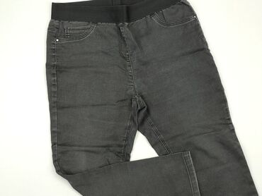 spódniczka jeansowe szara: Jeansy, George, L, stan - Dobry