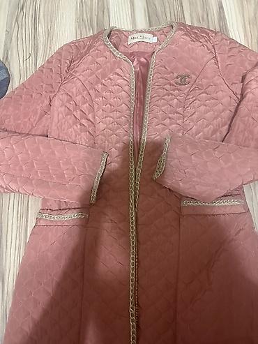 Qadın üçün şanel tipli plaş - Rəng: toz-çəhrayı (dusty rose) - lalafo.az -da Qadın üçün şanel tipli plaş - Rəng: toz-çəhrayı (dusty rose) -