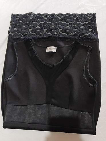 torba givenchy: Elegantna crna haljina bez rukava – Christiane Road S/M - Model — 3