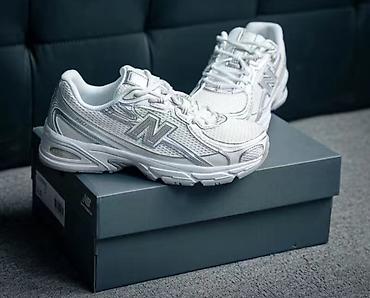Кроссовки и спортивная обувь: Кроссовки, 37, New Balance, Новый, цвет - Белый, Самовывоз — 7