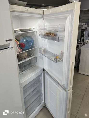Qabyuyan maşınlar: 2 qapılı Indesit Soyuducu Satılır, rəng - Ağ